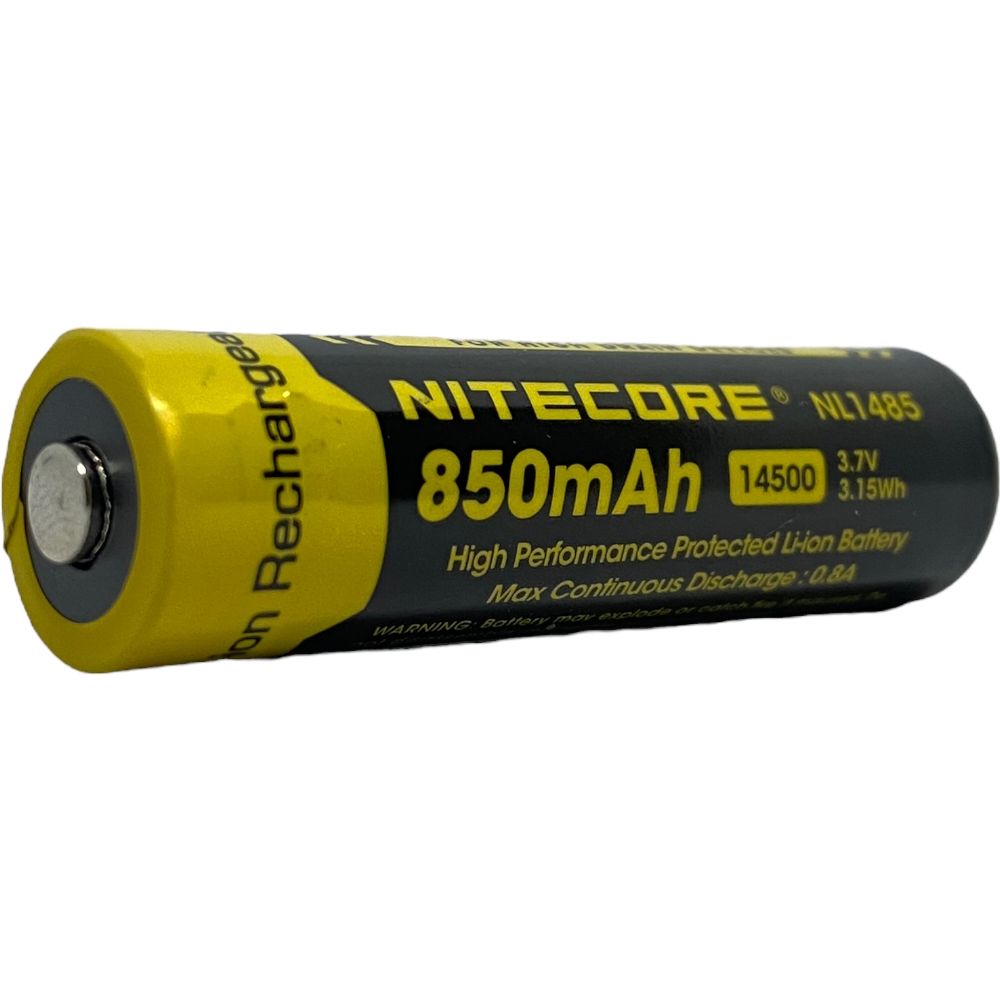 Bateria Recarregável Nitecore LCR 14500 850mah