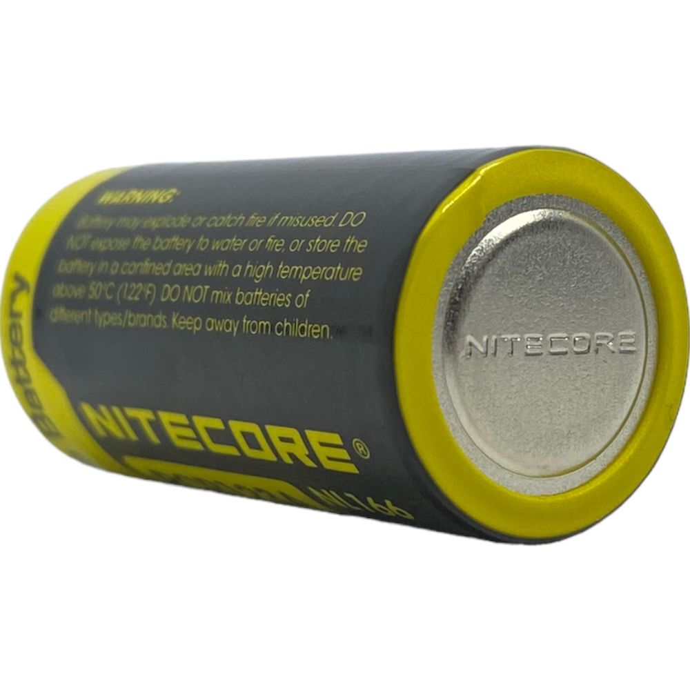 Bateria Recarregável Nitecore NL166 RCR123A - 650ml