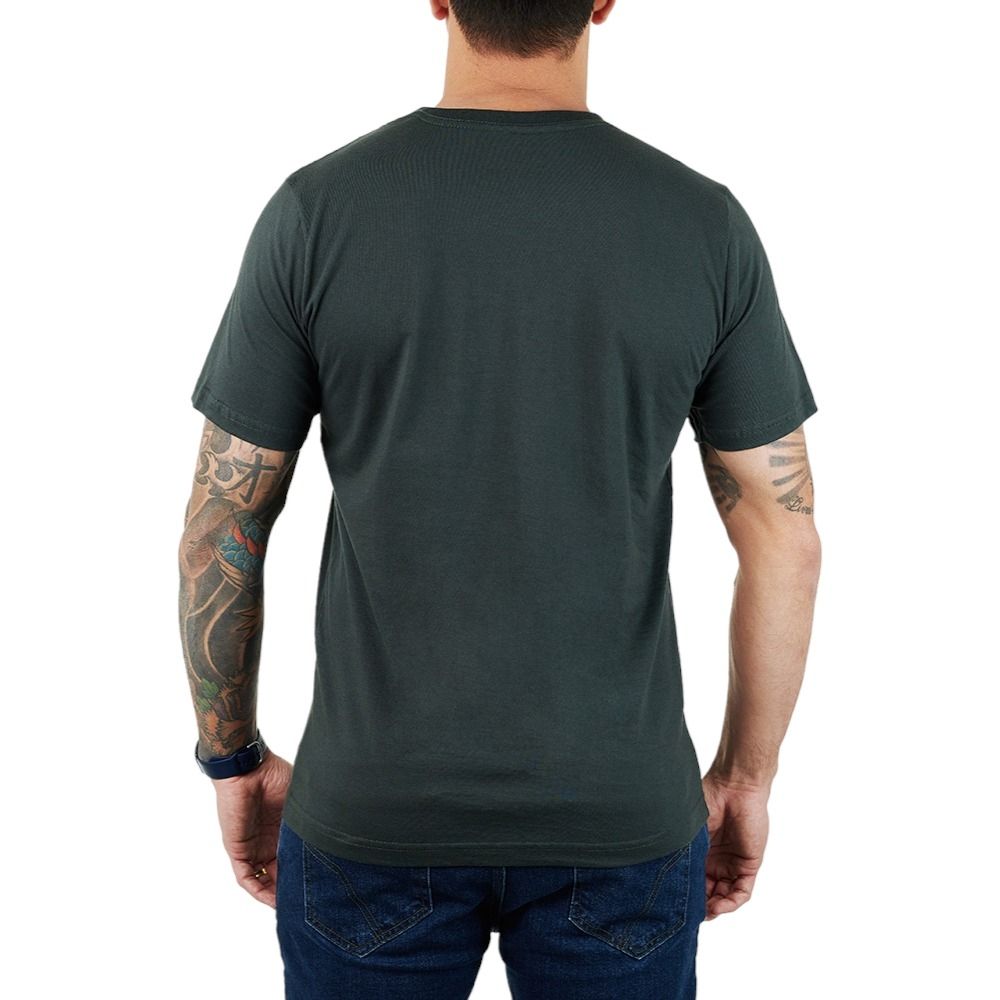 Camiseta Invictus Concept Skull Machine - Verde - Tam P