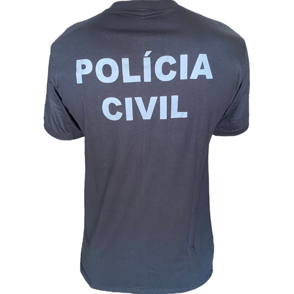 Camiseta PCSC - Preta - Tam. M