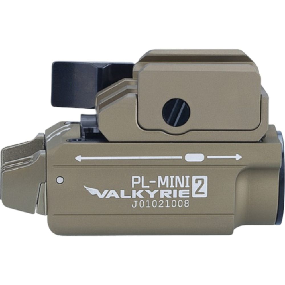 Lanterna para Pistola Olight PL-Mini 2 Valkyrie TAN - 600 lúmens