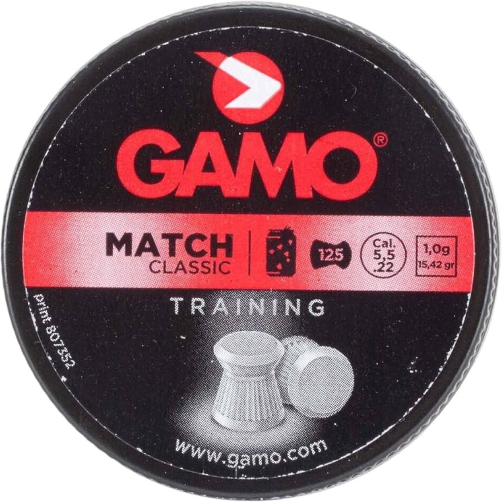 Chumbinho Gamo Match 5,5mm - 125un
