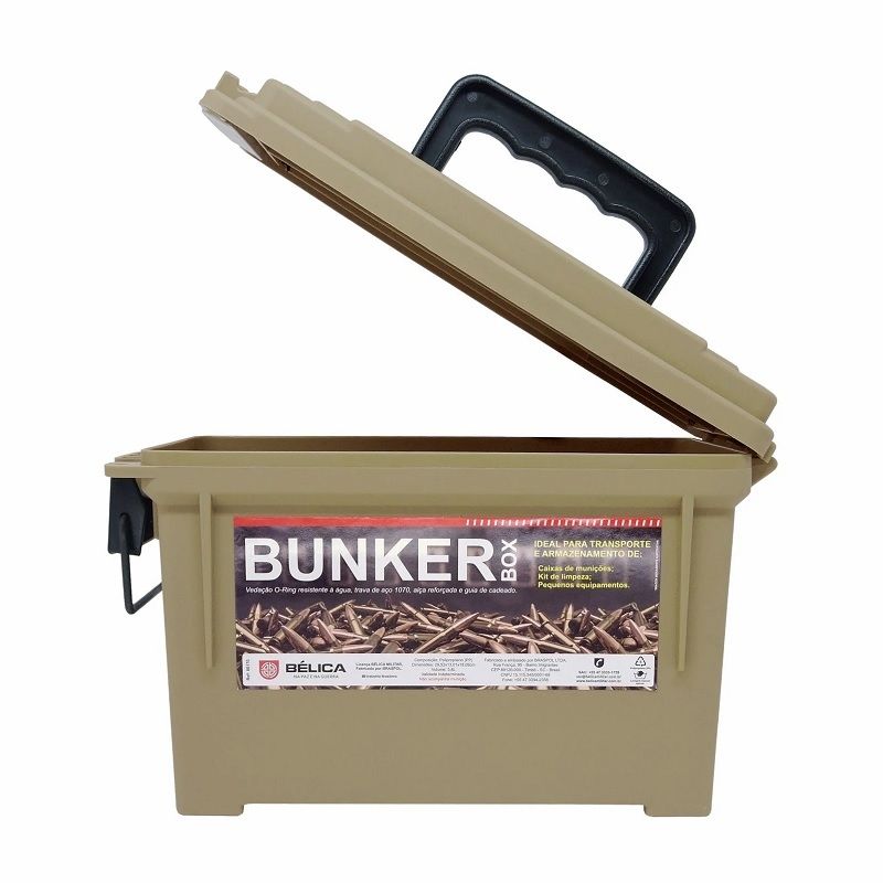 Caixa Bunker Box Bélica - Coyote