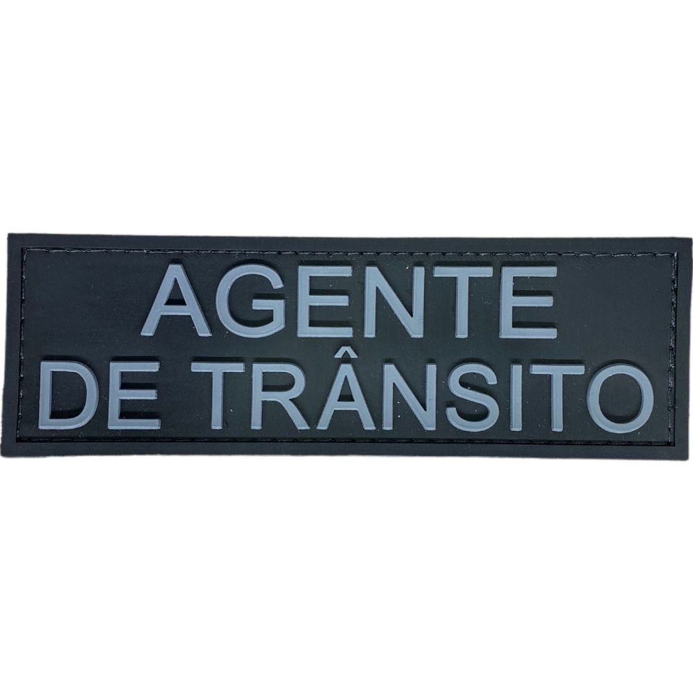 Emborrachado Porta Treco Agente de Transito - 15,3cm x 5cm