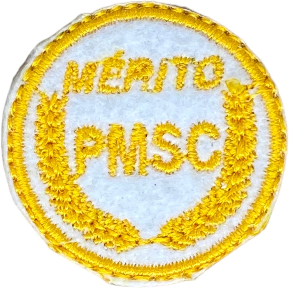 Medalha Mérito Bordada PMSC - Branca