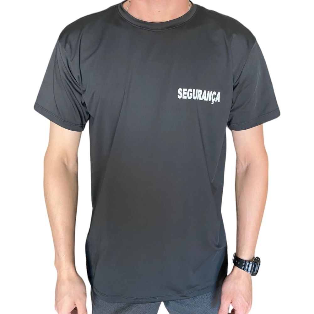 Camiseta ORO Dry Segurança - Preta - Tam. EG